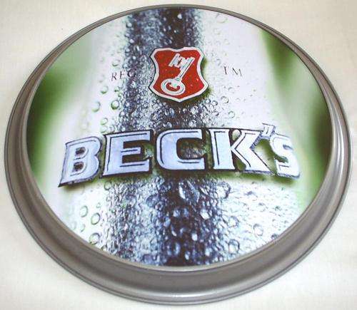 **Collectable Becks drinks tray**