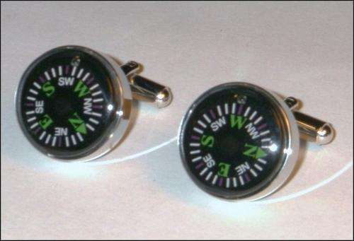 Novelty Compass Cufflinks