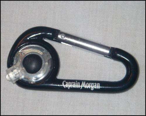 **  CRAZY AUCTION!!! - Captain Morgan Caribiner with LED Light **