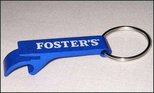 ** FOSTER'S BOTTLE OPENER KEYRING **