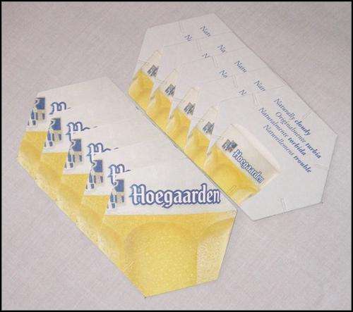 **  CRAZY AUCTION!!! - HOEGAARDEN BAR COASTERS (SET OF 10) **