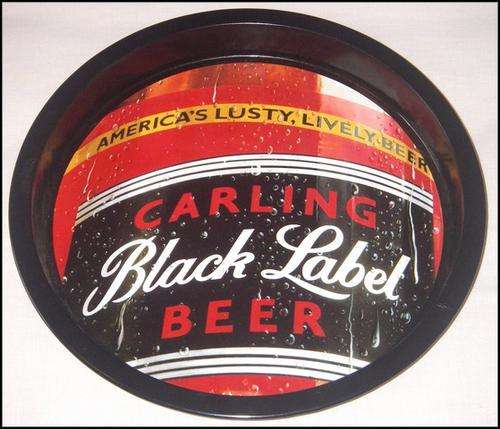 **Collectable Black Label Drinks Tray**