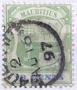 ** 1895 MAURITIUS 18c **