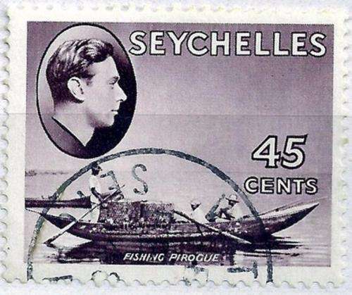 ** 1938 SEYCHELLES Crown Colony 45c **