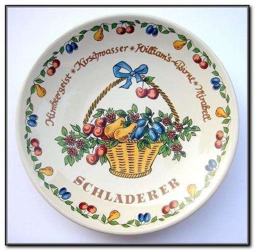 ** PORCELAIN SCHLADERER SERVING PLATE  **