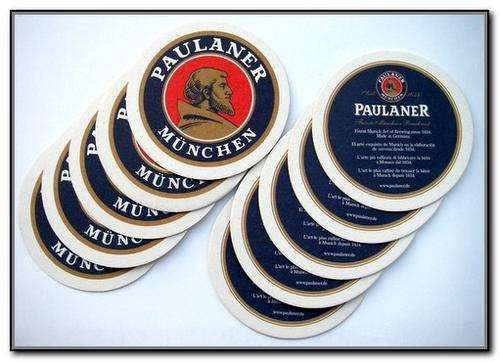 **  CRAZY AUCTION!!! - PAULANER BAR COASTERS (SET OF 10) **