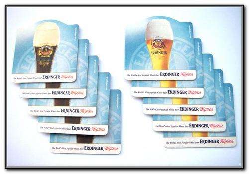 **  CRAZY AUCTION!!! - ERDINGER BAR COASTERS (SET OF 10) **