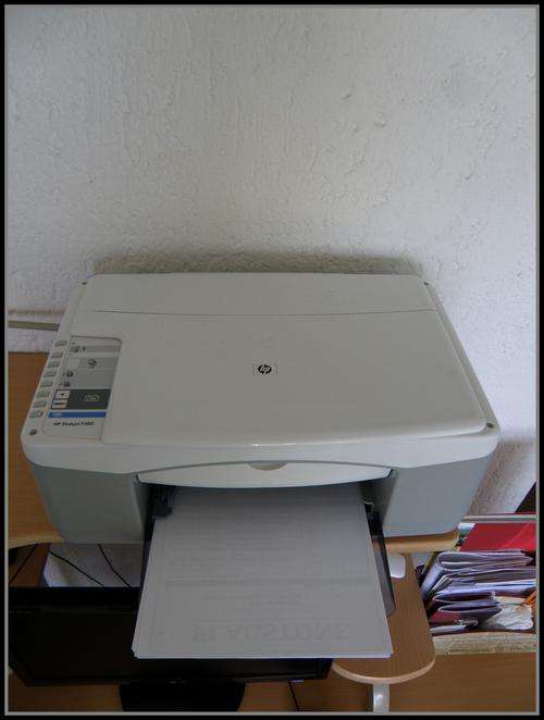 ** HP Deskjet F300 (Scanner needs repairing)  **