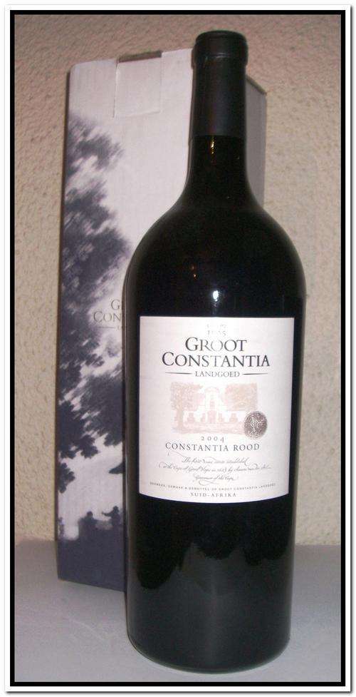 ** CRAZY R1 START -  2004 Groot Constantia Rood MAGNUM in Box **