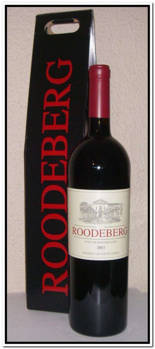 ** CRAZY R1 START -  2003 KWV Roodeberg MAGNUM in Box **