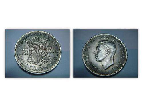 1948: Proof Silver Half Crown