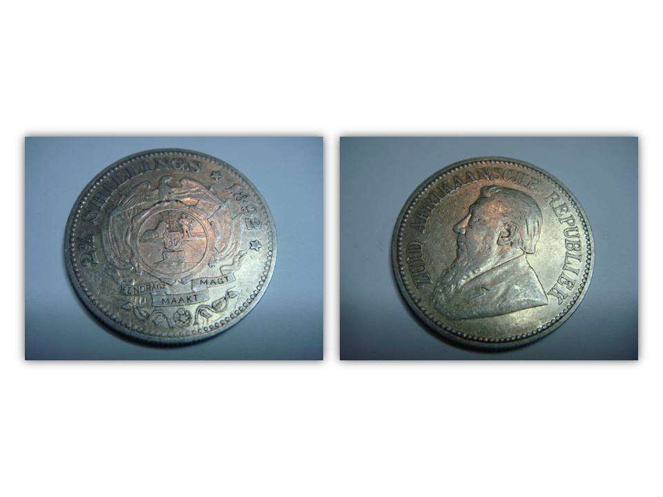1892: Two and a half Silver Shillings