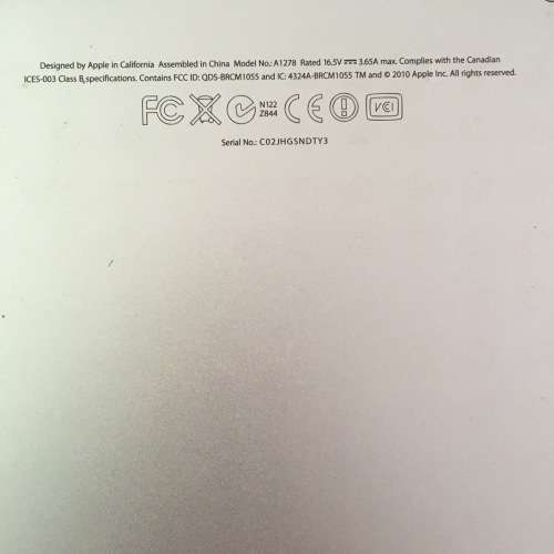 MacBook Pro Unibody (13-inch, Mid 2012)