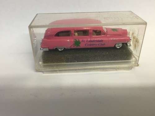 HO model car fort lauderdale country club,54 caddilac,