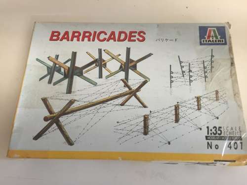 italeri 1:35 barricades