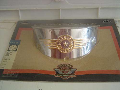 harley davidson fat boy headlight visor