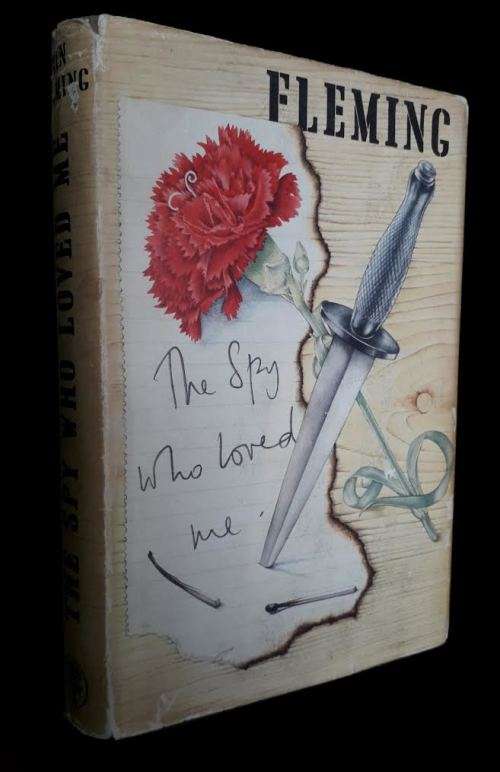 The Spy Who Loved Me: Ian Fleming, with RARE QUAD mark Jonathan Cape 1962, 1st Ed. Make an Offer!