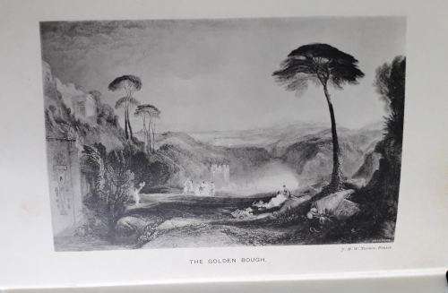 The Golden Bough - a Study in Magic and Religion JG Frazer, 1933 w Illustr JMW Turner Early copy