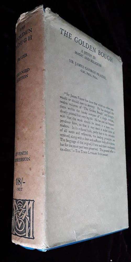The Golden Bough - a Study in Magic and Religion JG Frazer, 1933 w Illustr JMW Turner Early copy