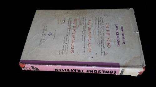 Jack Kerouac - Lonesome Traveller, 1st Ed. published 1962. Hard cover with jacket. Rare.