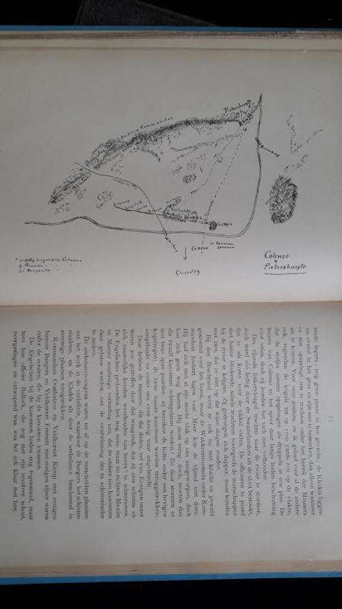 Boer War Collectable! Vechten en Vluchten van Beyers en Kemp bokant de Wet. JF Naude` 1903