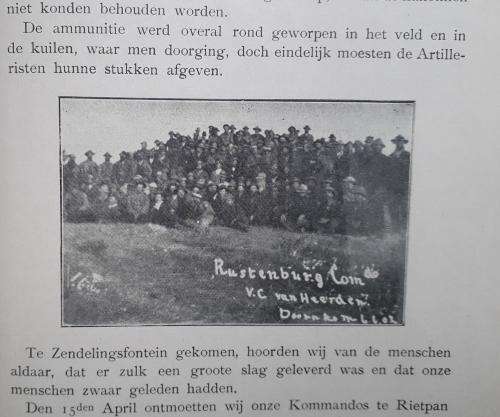 Boer War Collectable! Vechten en Vluchten van Beyers en Kemp bokant de Wet. JF Naude` 1903
