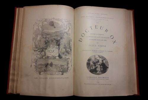 Jules Verne - Voyages Extraordinaires. 1925 Librairie Hachette. Illustrated