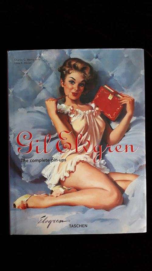 Gil Elvgren - All his glamorous American pin-ups. Taschen 25th anniversary edition. 271 pages.