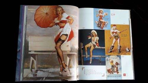 Gil Elvgren - All his glamorous American pin-ups. Taschen 25th anniversary edition. 271 pages.