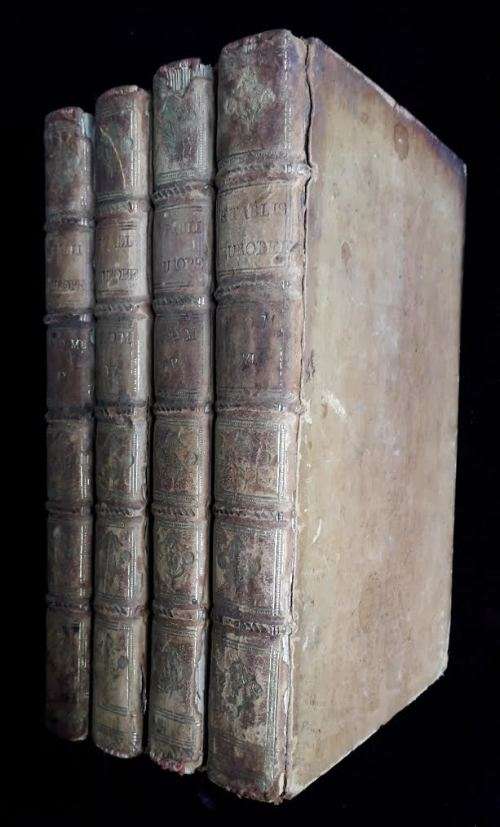 Histoire Philosophique et Politique, Anonymous (Diederot). Amsterdam 1770 - Very 1st Ed. 4/6 Vols.