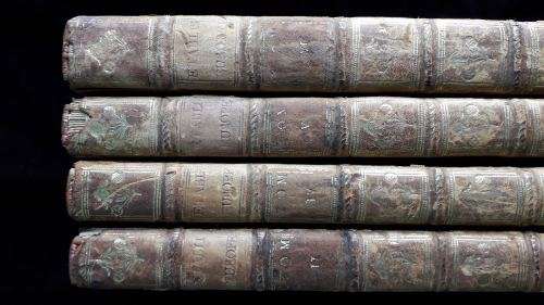 Histoire Philosophique et Politique, Anonymous (Diederot). Amsterdam 1770 - Very 1st Ed. 4/6 Vols.
