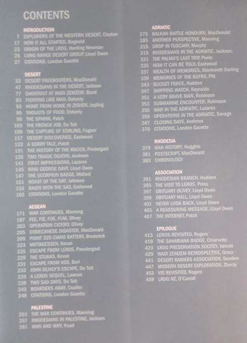 Rhodesia - Long Range Desert Group. The Men Speak. Jonathan Pittaway. 2002. Rare private publication