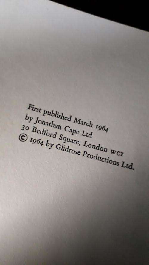 IAN FLEMING Real 1st edition - You Only Live Twice 1964 Jonathan Cape. No jacket. Offers!