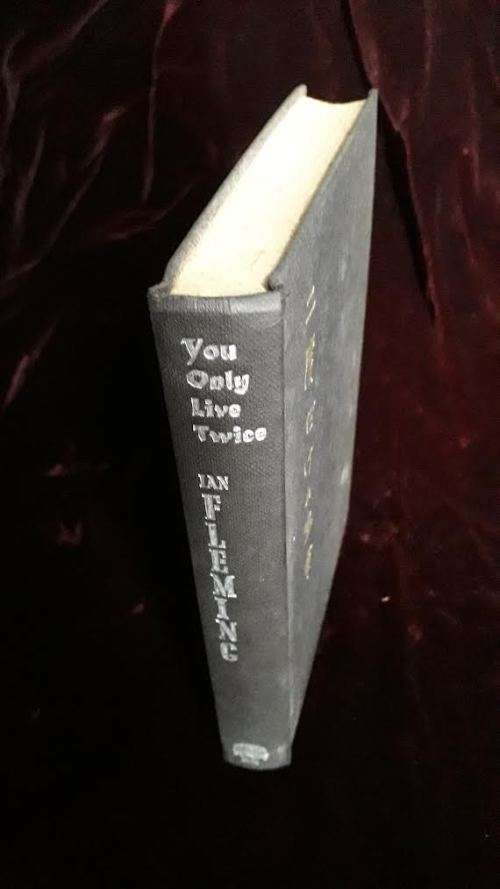 IAN FLEMING Real 1st edition - You Only Live Twice 1964 Jonathan Cape. No jacket. Offers!