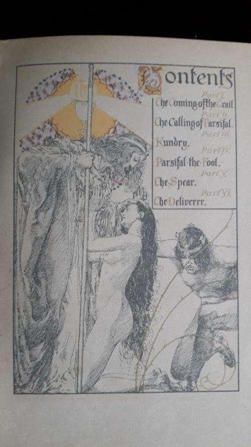 Wagners` Parsifal by CW Rolleston. Presented by Willy Pogany. Harrap and Co, 1912. Illustrated.