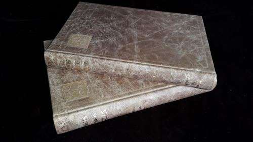 Rabelais, lives of Gargantua and his son Pantagruel. 1892. Illustr. by Anatole de Montaiglon. 2 vols