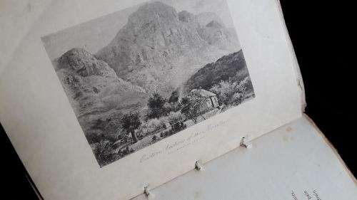 AFRICANA Table Mountain - Pictures with pen and camera. Arthur Vine Hall. Victorian era.