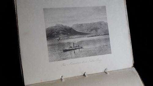 AFRICANA Table Mountain - Pictures with pen and camera. Arthur Vine Hall. Victorian era.
