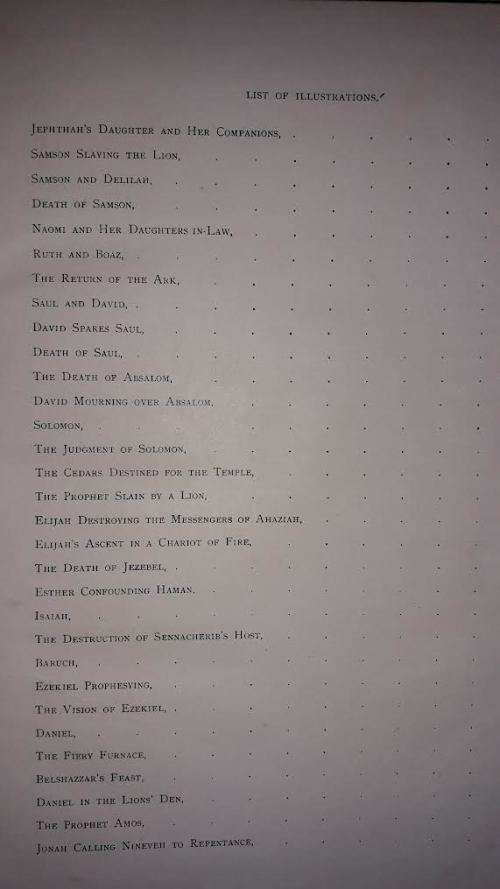 Bible Gallery - Illustrated by Gustave Dore`. 1890. 100 images.