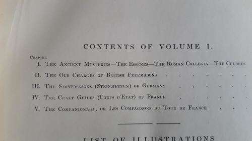 The history of Freemasonry. RF Gould. 1885 Caxton Publishers. 6 Volumes.