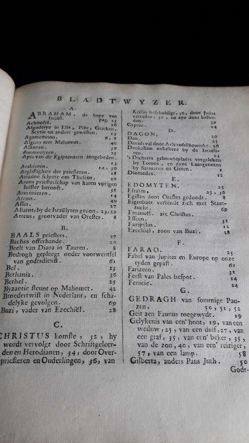 JAKOB ZEEUS, Overgeblewe gedichten, gedrukt by Arnold Willis, Rotterdam, 1726. RARE!!