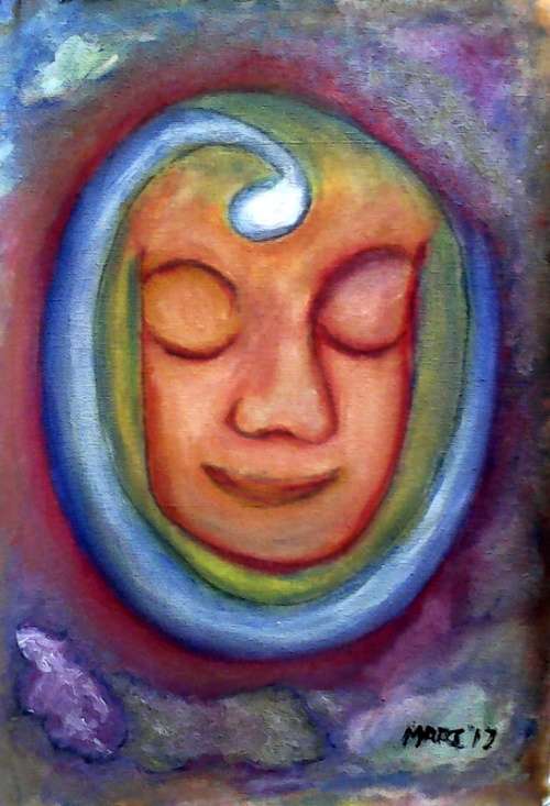 Spiritual - "Journey of my Soul 3" Original Mari Mackie Oil