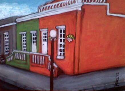 Bo Kaap - Original Mari Mackie -  300 X 200mm