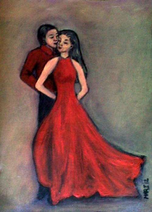 Original Mari Mackie - Dance of Love 2 - 270 X 350mm