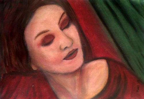 Original Mari Mackie - Private Moment 5 - 280 X 390mm