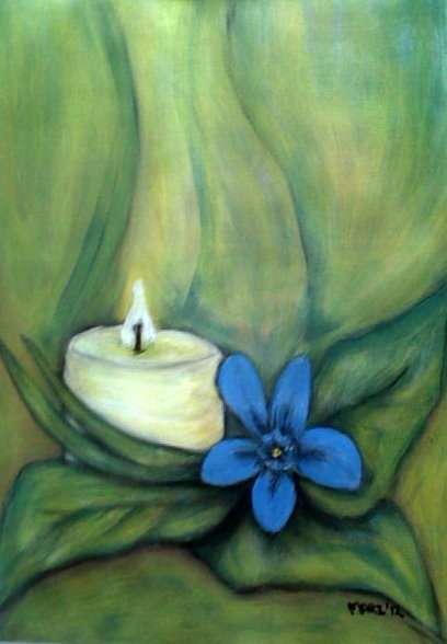 Love green? - Original Mari Mackie - Hope - 280 X 400mm