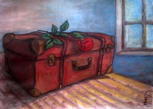 For Someone special - Original Mari Mackie - Please Don't Go - 280 X 400mm