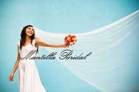 MANTILLA BRIDAL - 3m White 1 Tier Wedding Veil. This is the veil you want for those gorgeous photos.
