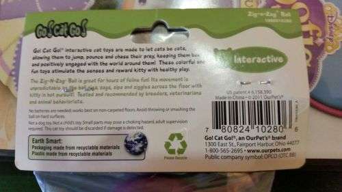 PET PALACE Offers an Interactive Zig-n-Zag Ball just Purrfect for your Cat