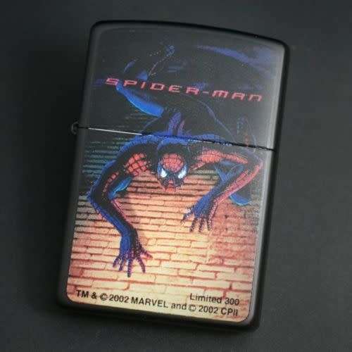 SALE!! GENUINE Zippo - Original 2002 SPIDERMAN ZIPPO (Z-6873) LTD EDITION OF 300 PCS FOR JAPAN ONLY